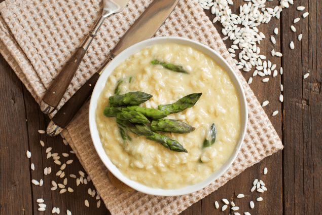 risotto aux asperges