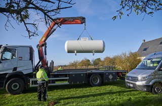 distances de sécurité à respecter avec une citerne de gaz