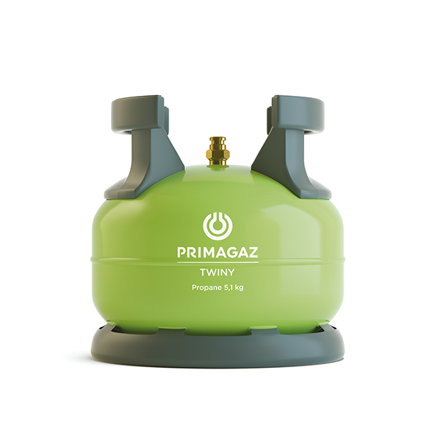 Bouteille de gaz propane légère (5kg) et pratique